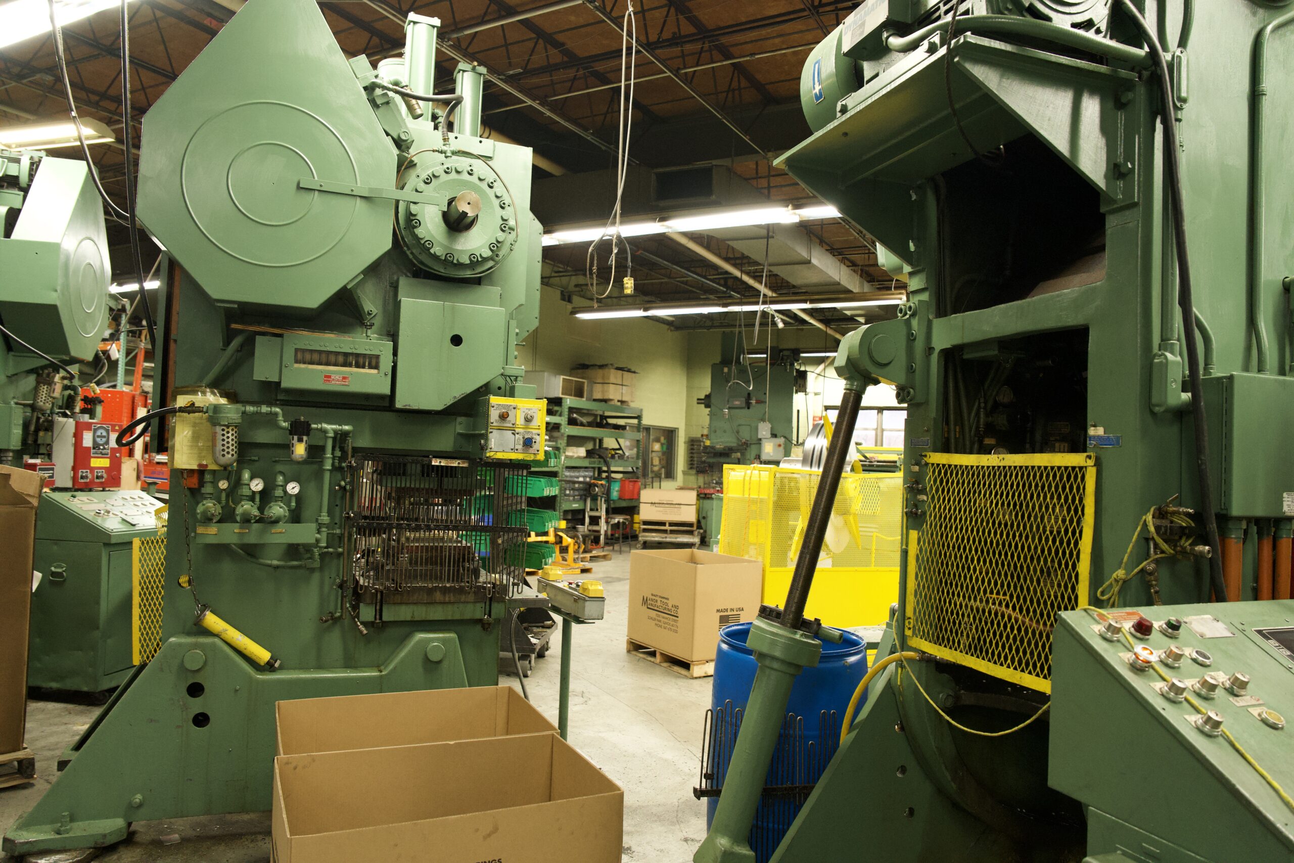 Secondary services including welding and assembly at Manor Tool