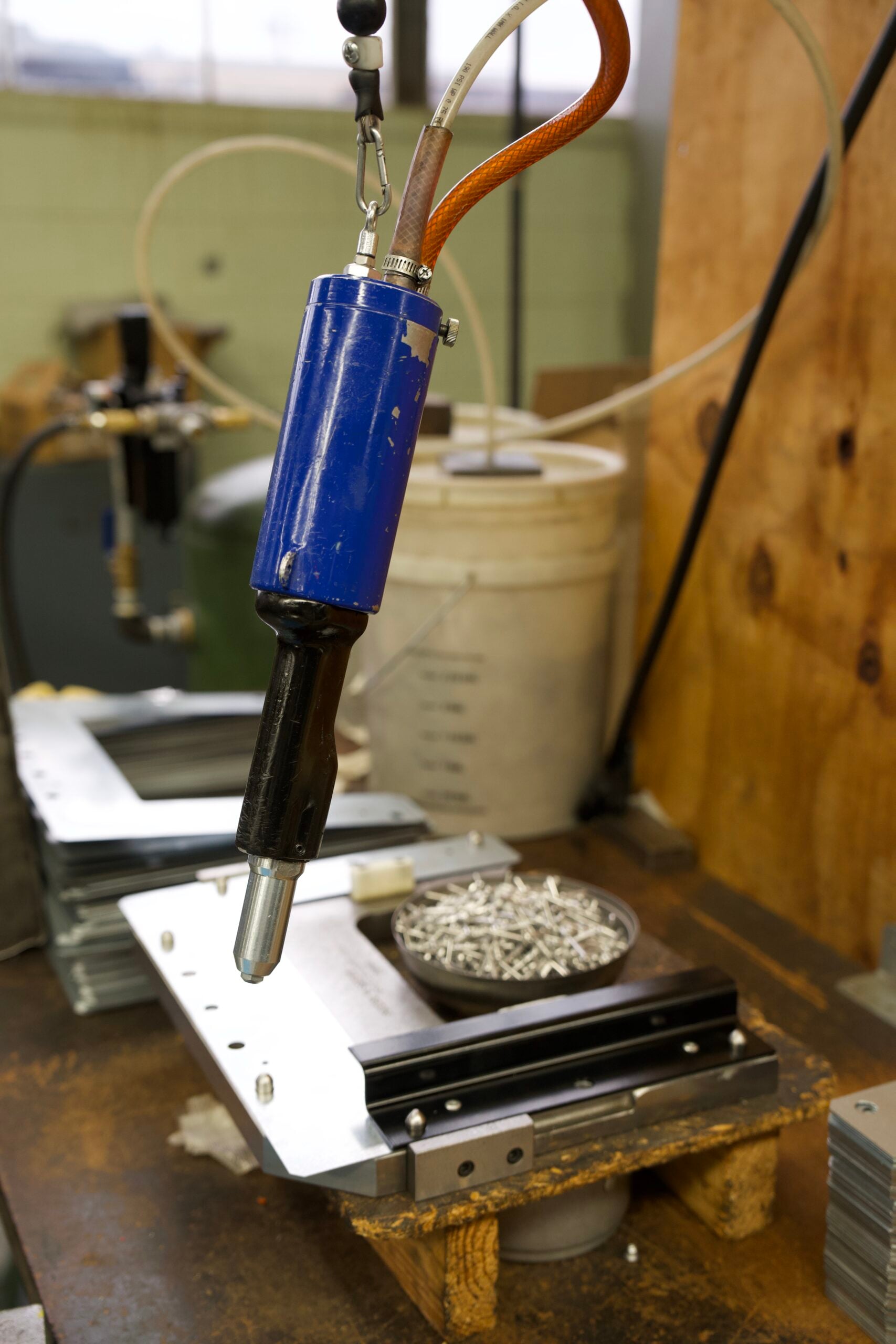 MIG (GMAW) welding at Manor Tool