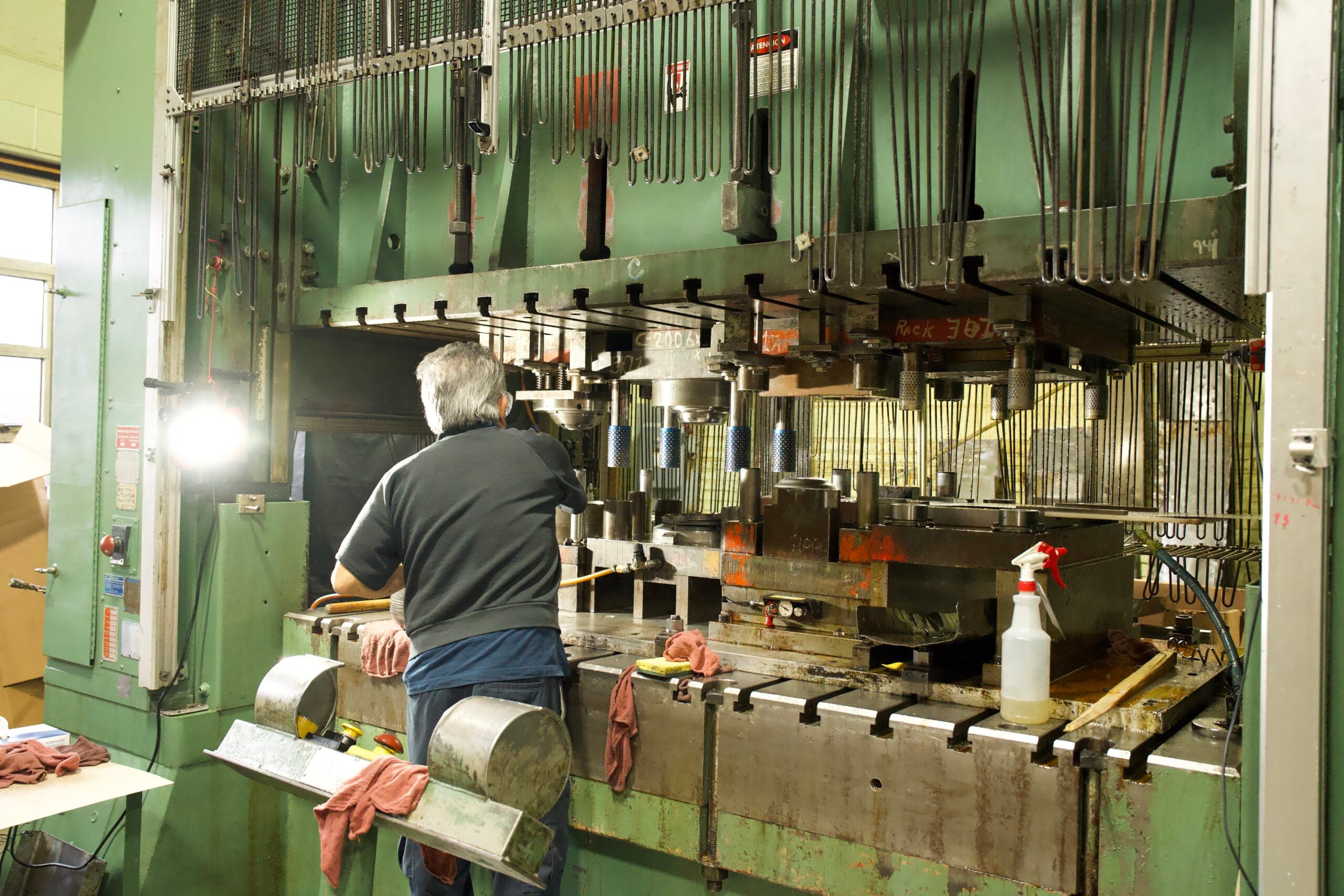 Precision metal stamping tooling for medical components at Manor Tool