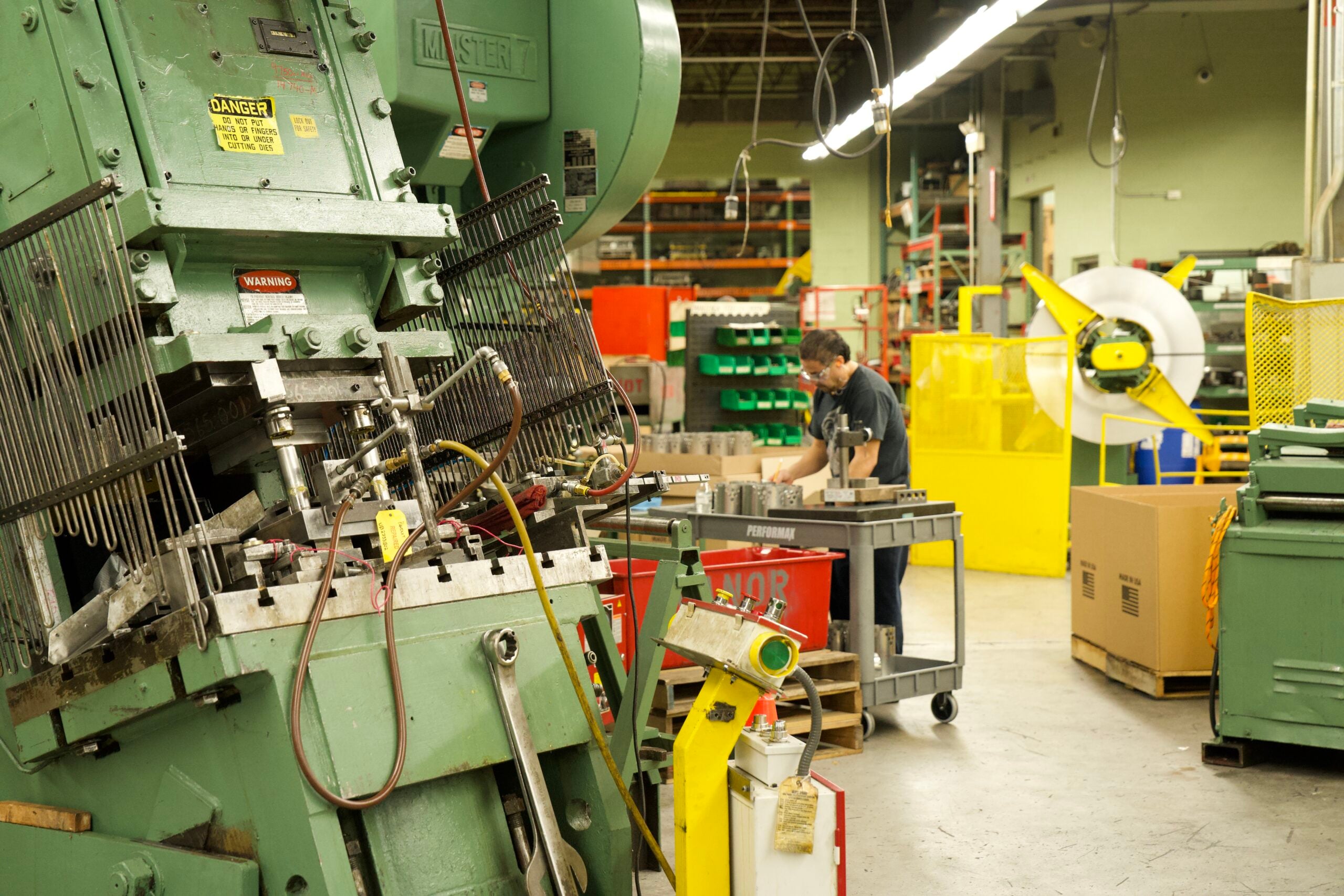 Secondary machining for finished hardware