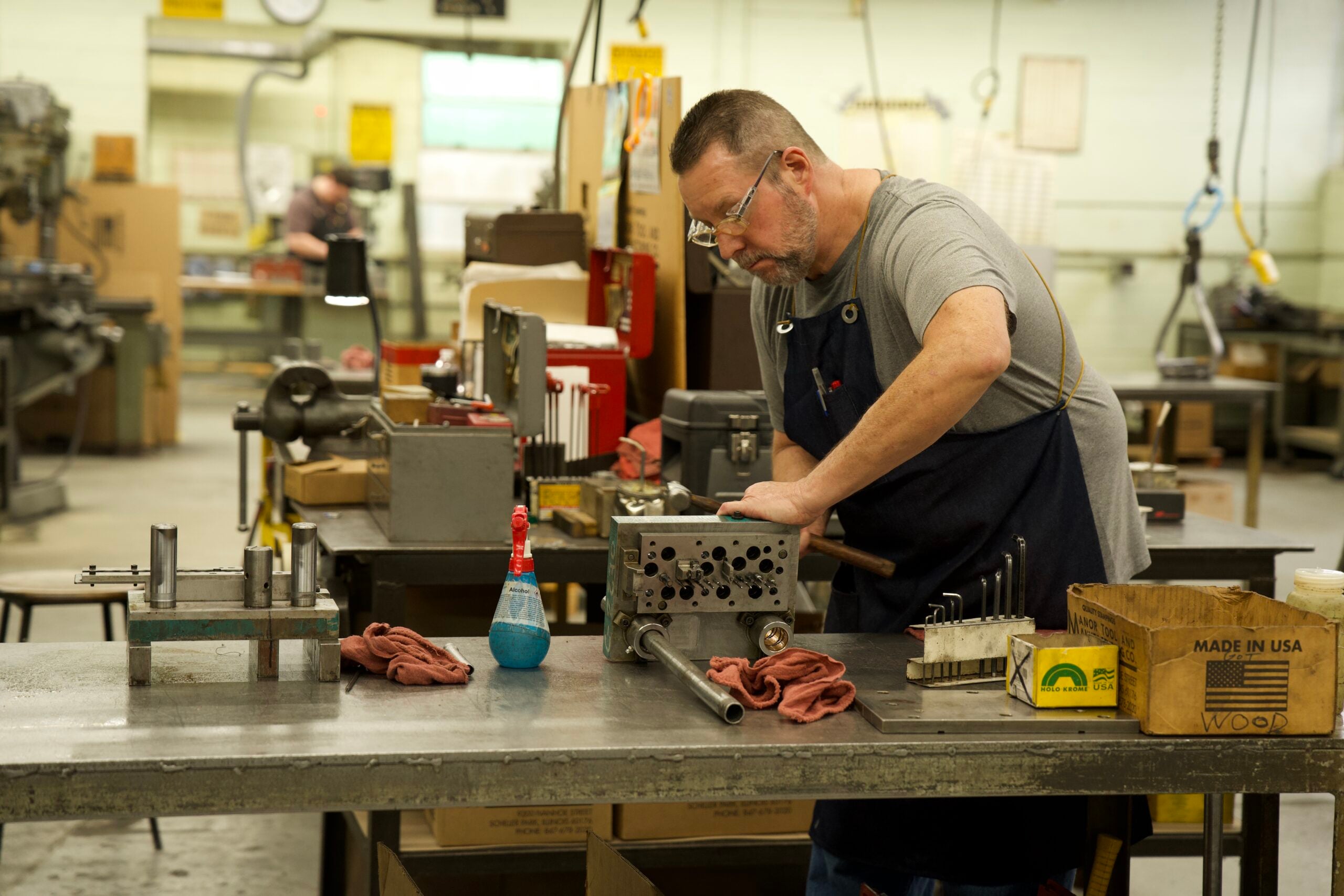 Metal stamping for energy industry components at Manor Tool